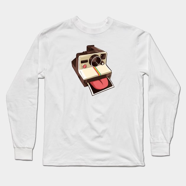 Licka-Roid Long Sleeve T-Shirt by AlbertoArni